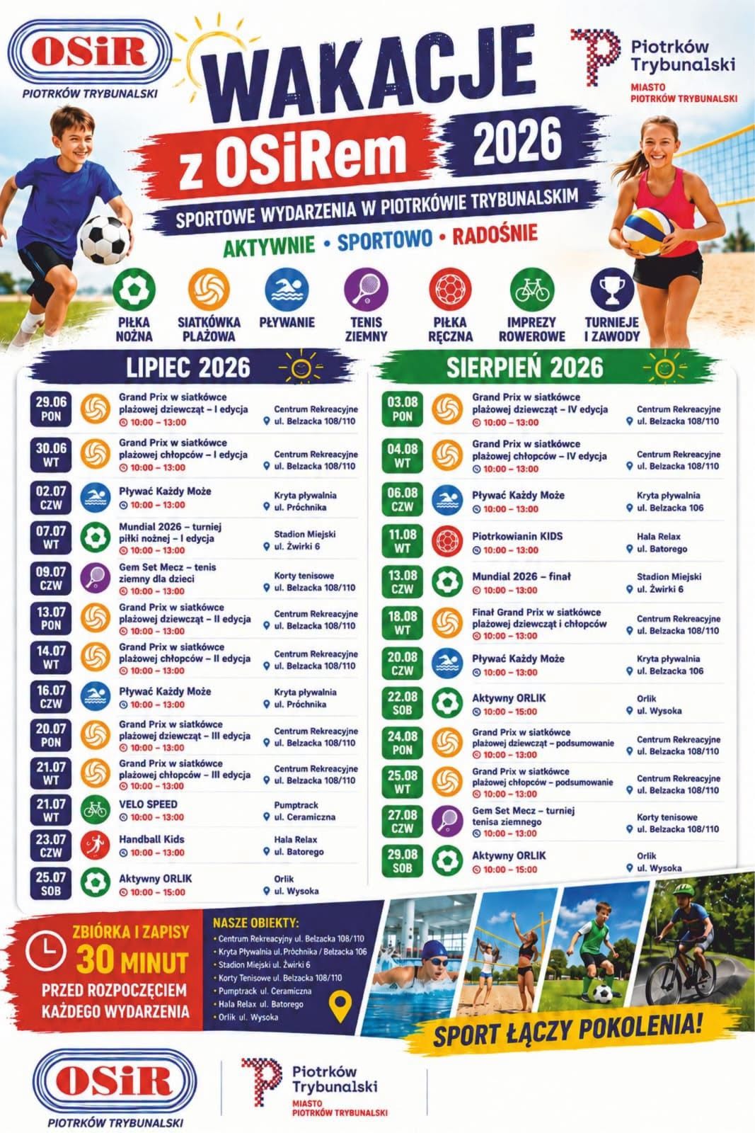 imprezy osir plakat