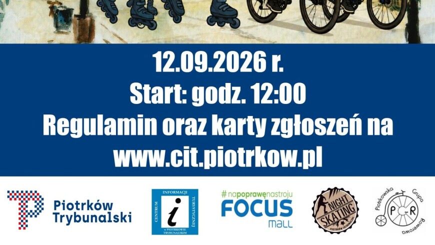 Plakat zapraszający na grę miejską.